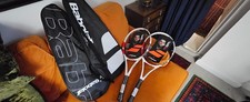 2 x Babolat Strike Evo Tennis Rackets (pair)