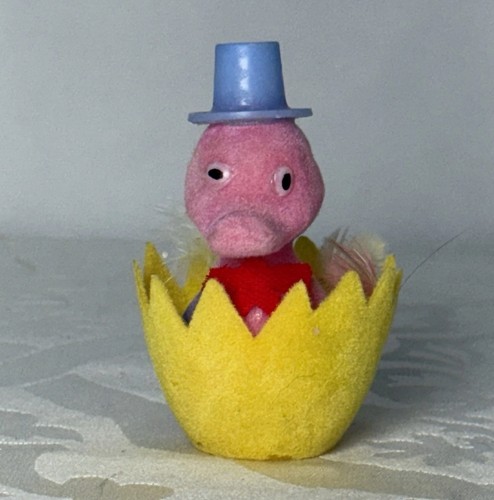 Vintage small flocked - small,