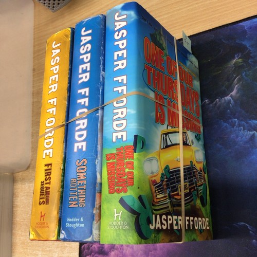 Jasper fforde hardback book - jasper,