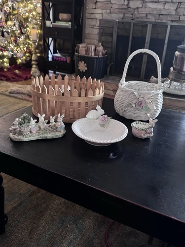 Lot easter bunny decor - 5,