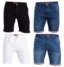 Mens Denim Shorts Stretch