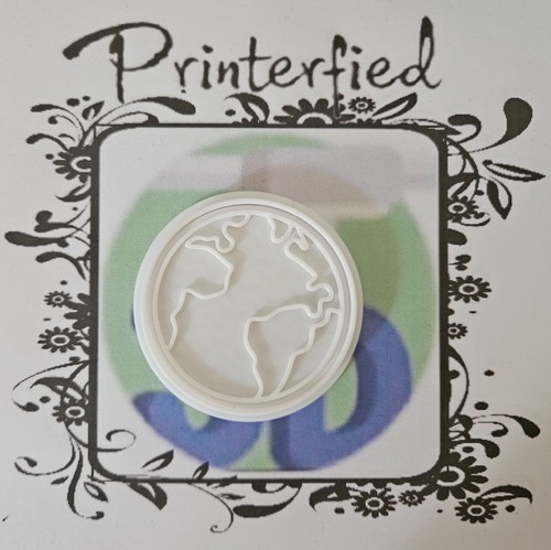 Earth cookie press - earth,