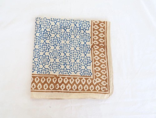 Block print bandana - block,