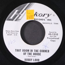 BOBBY LORD: that room in the