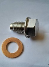 FORD PINTO 2.0 ALLOY SUMP OIL DRAIN PLUG MAGNETIC