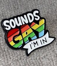 BUY 2 GET 1 FREE! LGBTQ+ Pride Pin Badge - Equality, Inclusive, Ally, Queer Gift