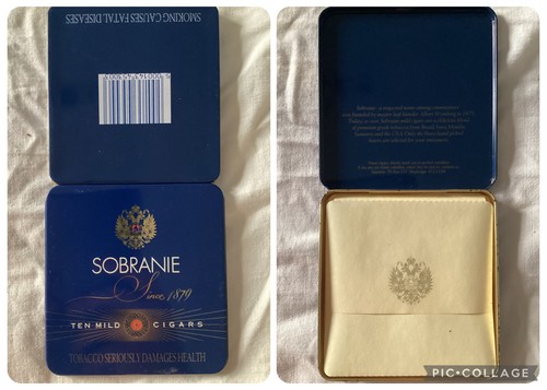 Sobranie cigar tin - sobranie,
