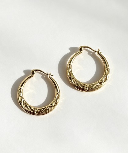 9ct gold gilded filigree - gilded, |