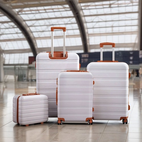 Suitcase set abs - of, cabin