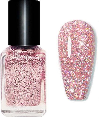 Glitter nail polish - glitter,