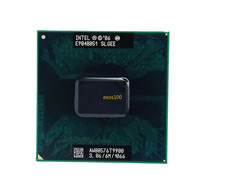 Intel Core 2 Duo T9900 CPU Dual-Core 3.06GHz 6MB 1066 SLGEE Socket P Processor