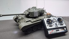 Heng Long Snow Leopard BB Firing Remote Control RC Tank Some battle damage