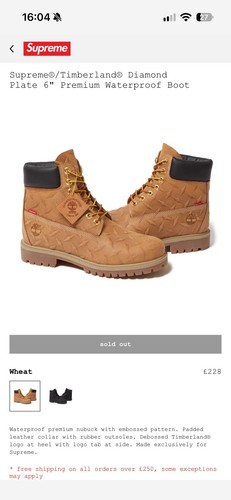 Supreme timberland diamond - supreme,