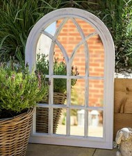 White Rustic Window Style Arch