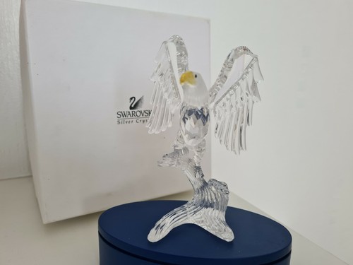 Swarovski crystal feathered - crystal,