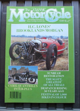 Classic Motorcycle OCT 1989