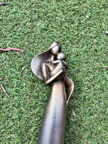 Large 30cm bronze effect - large,