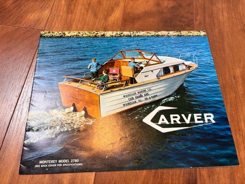 Vintage 1971 carver brochure - ,