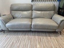 Leather Recliner Sofa 2x 2 Seater And 1x 3 Seater With Charging Plugs