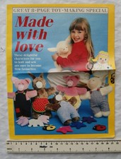 Made with love, delightful characters to knit & sew