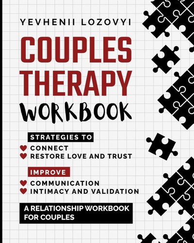 Couples therapy workbook - couples,