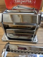Imperia Tipo Lusso Pasta Making Machine Sp150 Boxed New Made Italy Stainless s90
