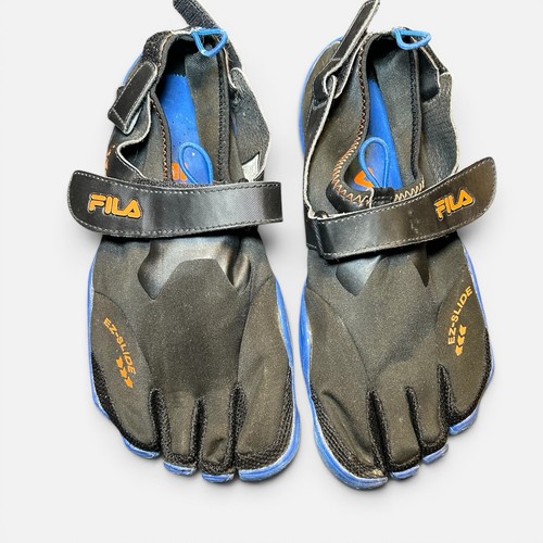 Fila skele toes black - and, blue