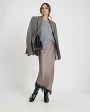 River island womens midi skirt - island,