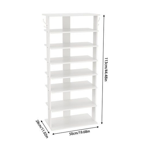 113 tall wooden shoe rack - tall,