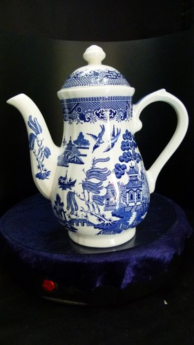 Vintage churchill blue - blue, white