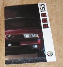Alfa Romeo 155 Brochure 1992 Twin Spark 1.8 2.0 Lusso V6