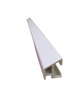 Exterior Upvc Door Rain Drip + End Caps  White  700mm or 850mm