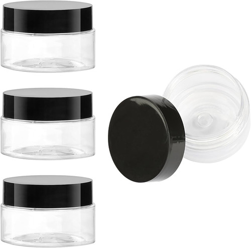 4pcs empty plastic cosmetic - 4pcs,
