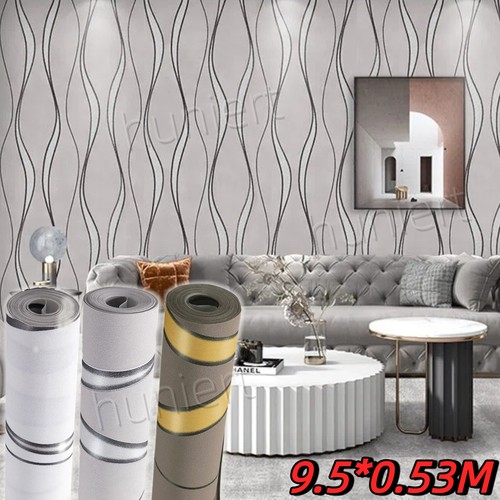 Wave stripe wallpaper shiny - stripe,