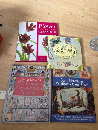 Cross stitch pattern book - stitch,