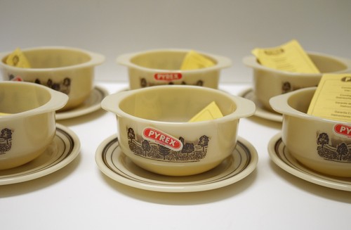 Vintage pyrex soup bowls - vintage,