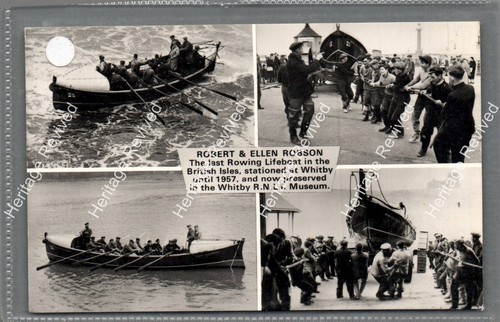 Vintage whitby rnli lifeboat - whitby,