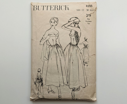 Vintage 1940s sewing pattern - , |