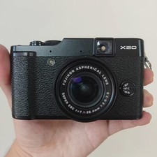 FUJIFILM Fuji X Series X20 12.0MP 4x Optical Zoom Digital Camera Black -90% New
