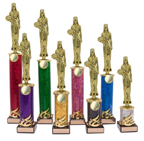 Personalised gold beauty queen - gold,
