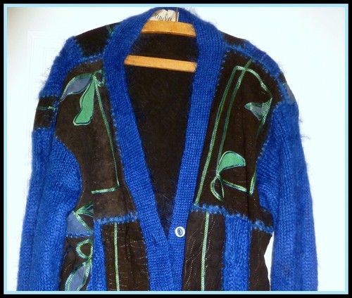 Mohair royal blue - royal, by
