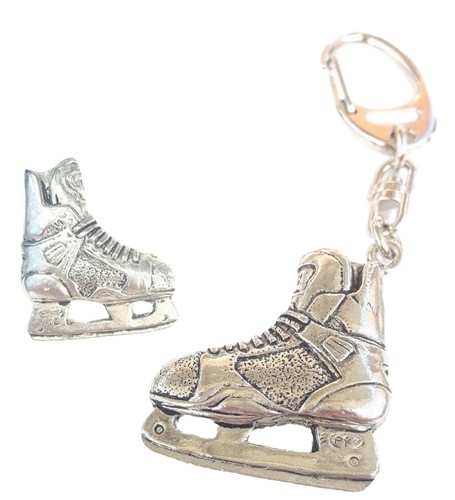 Ice hockey boot pin badge - boot,