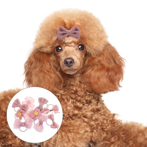 Pcs dog grooming bows hair - dog,