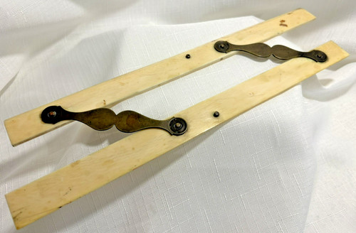 Rare ivory tone brass - ivory, &