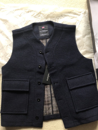 Gloverall woollen gilet - , xl