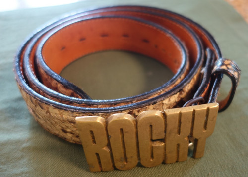 Vintage rocky belt - belt, buckle