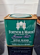 Old Vintage Fortnum & Mason Tin Famous Tea Royal Blend Collectible Brand
