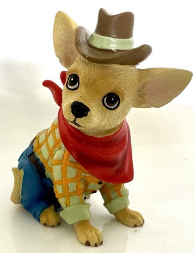 Cowboy pup figurine from the - cowboy,