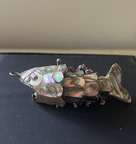 Vintage abalone shell fish - abalone,