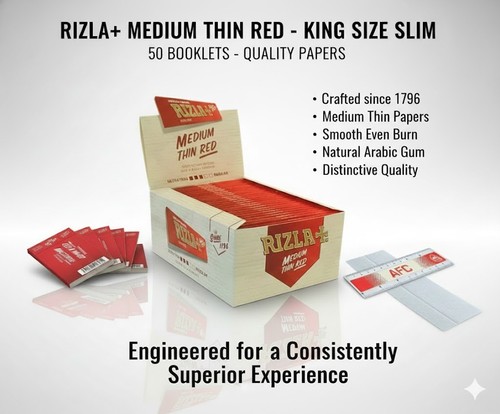 Rizla red king - red, medium